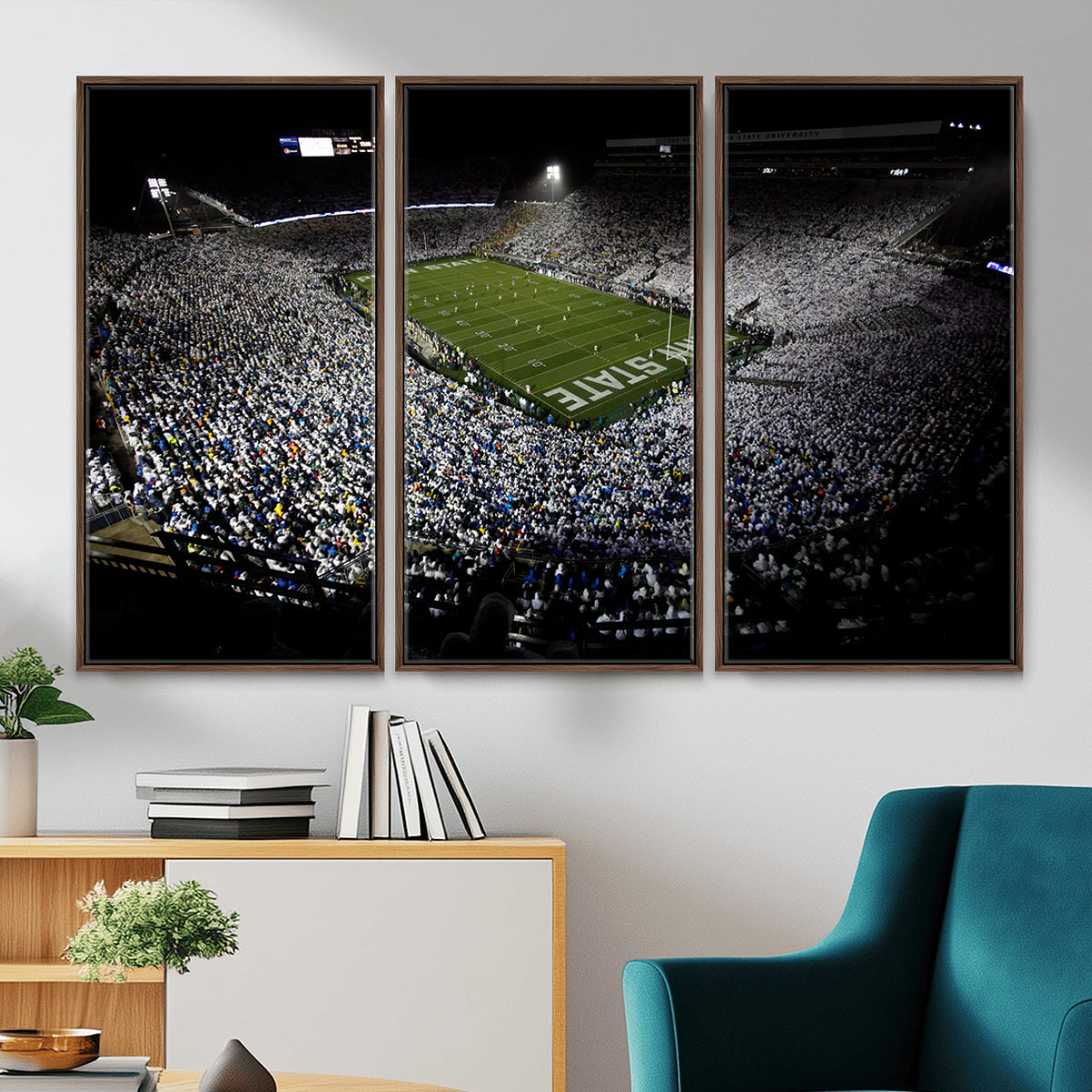 96825-MGV-CV-36X24 - Penn State Football Stadium Wall Art - Beaver Stadium Canvas Print