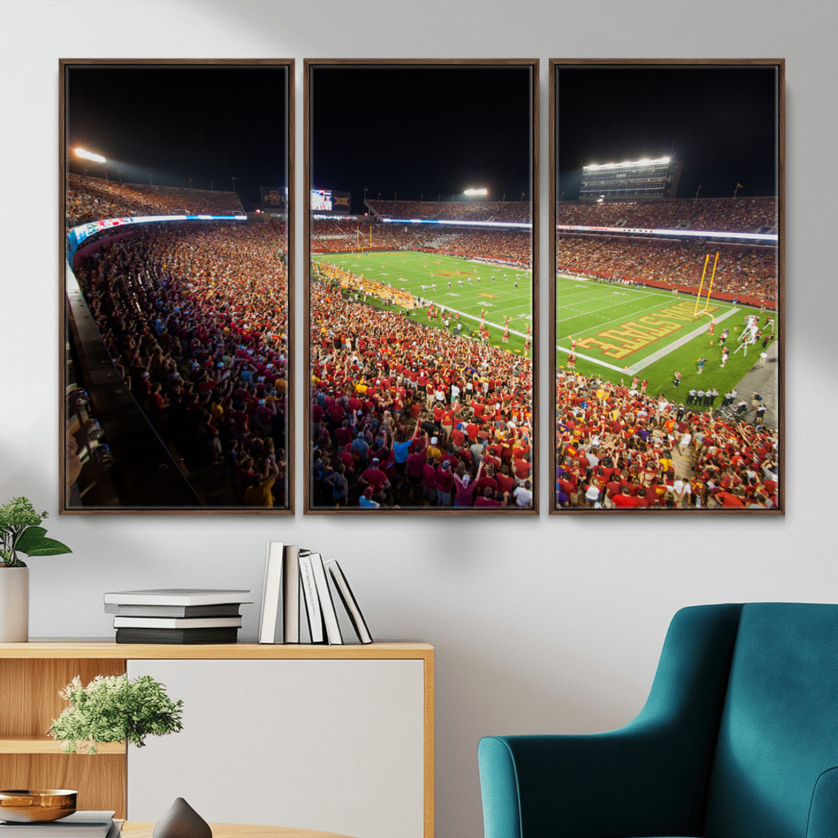 35139-MGV-CV-36X24 - Iowa State University Cyclones Canvas Print, Jack Trice Stadium