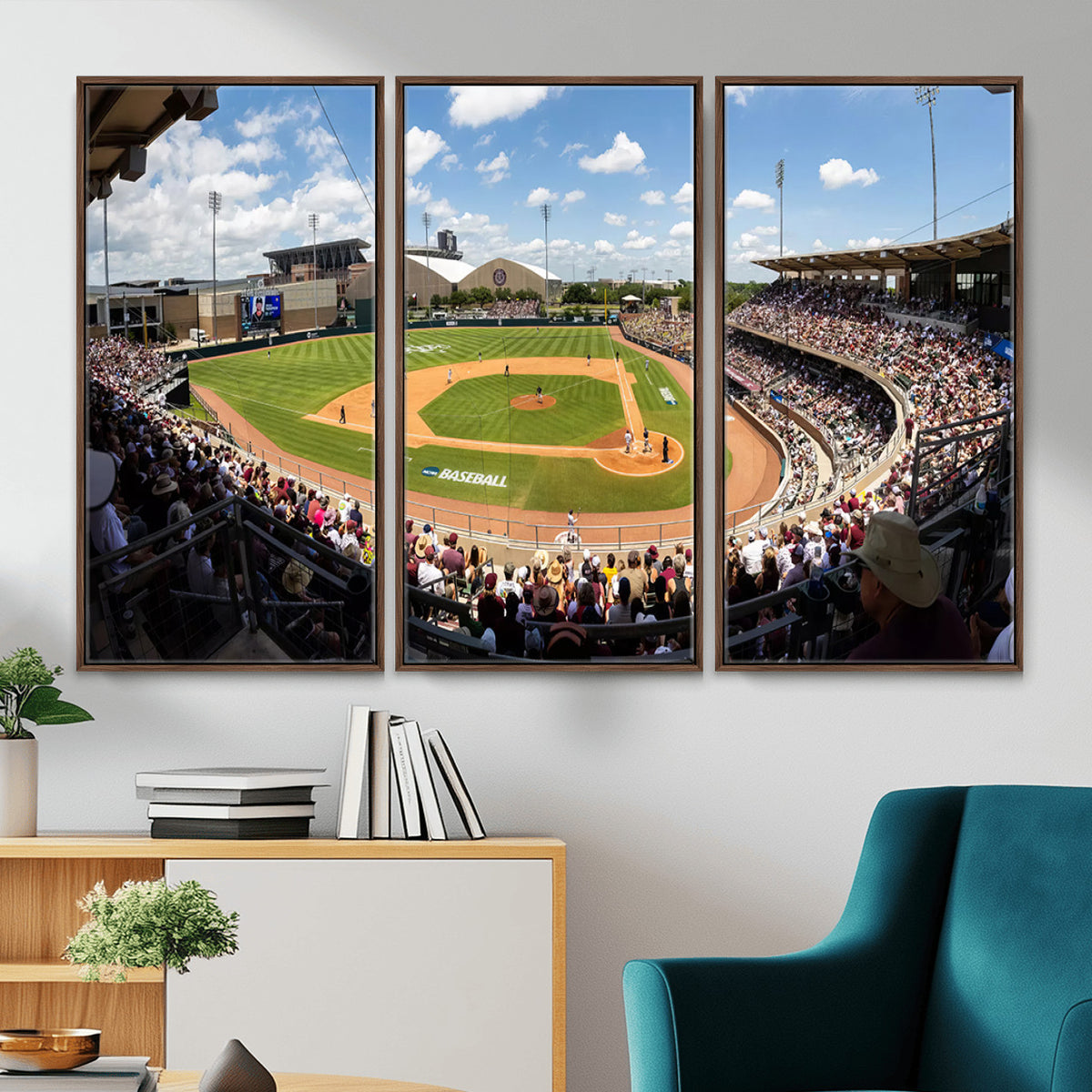 80409-MGV-CV-36X24 - The Texas A&M University Aggies Athletics Team Print