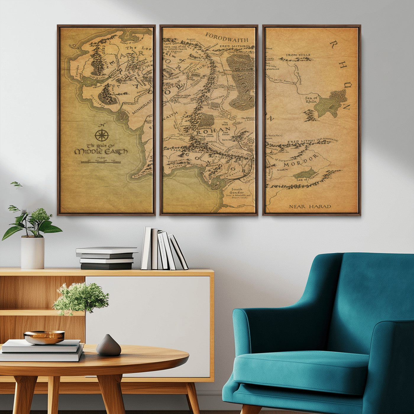 MGV-FC-48X32-3P - Push Pin World Map Canvas Print – Framed Wall Art for Couples to Track Their Travels – Anniversary
