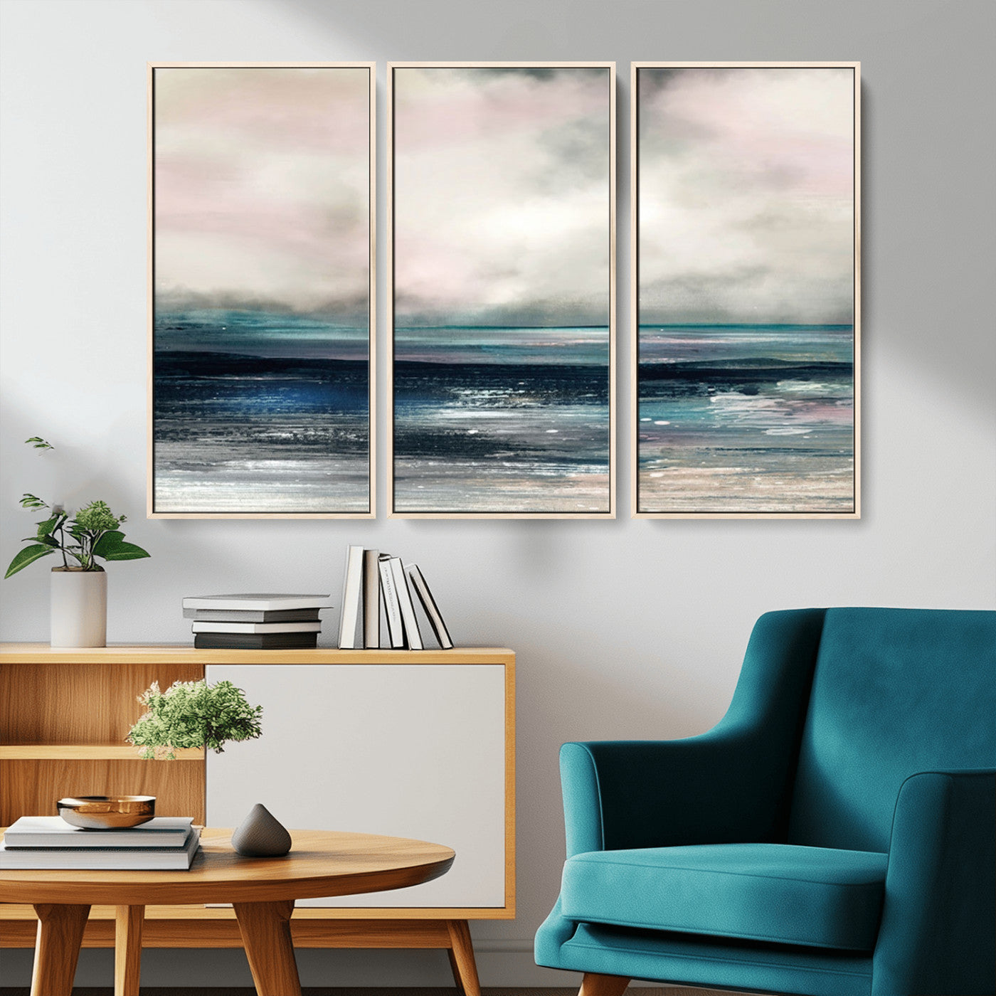 MGV-FC-48X32-3P - Contemporary Abstract Wall Art Canvas Print