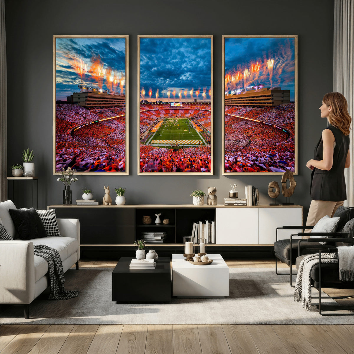 94266219-MGV-CV-36X24 - Tennessee Neyland Stadium Wall Art, Sports Arena Canvas