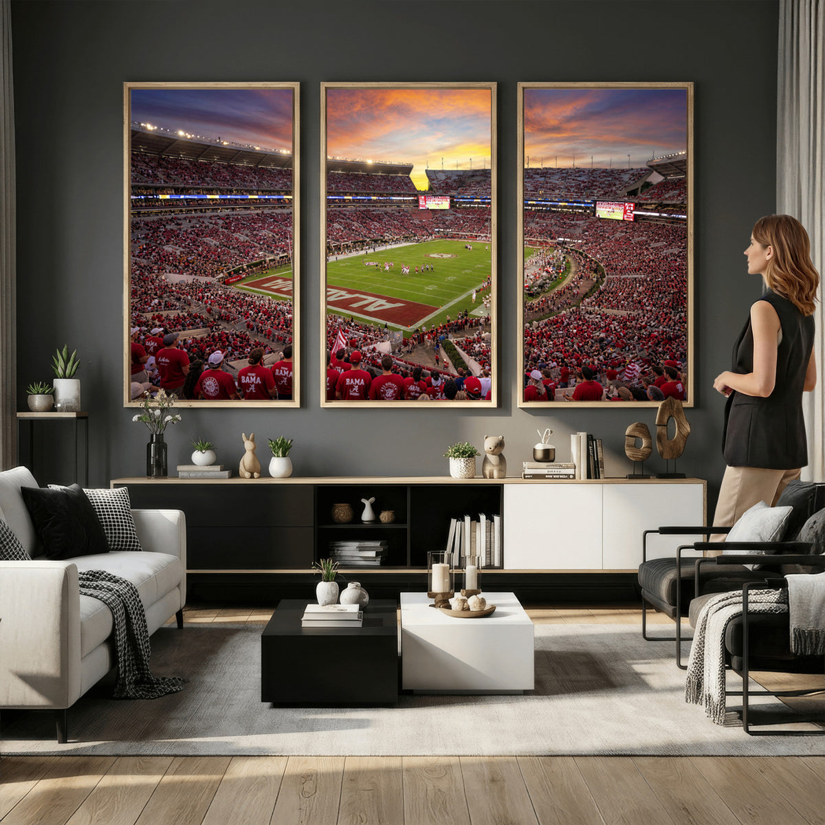 41995919-MGV-CV-36X24 - Stadium Wall Art Canvas Print