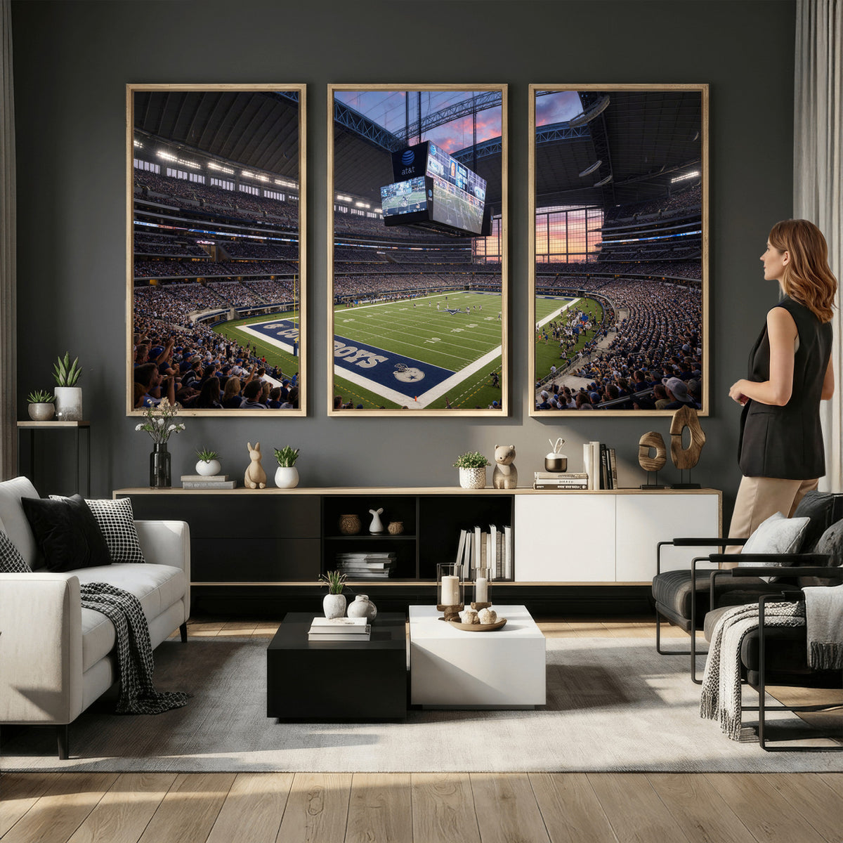 32321096-MGV-CV-36X24 - Stadium Wall Art Canvas Print