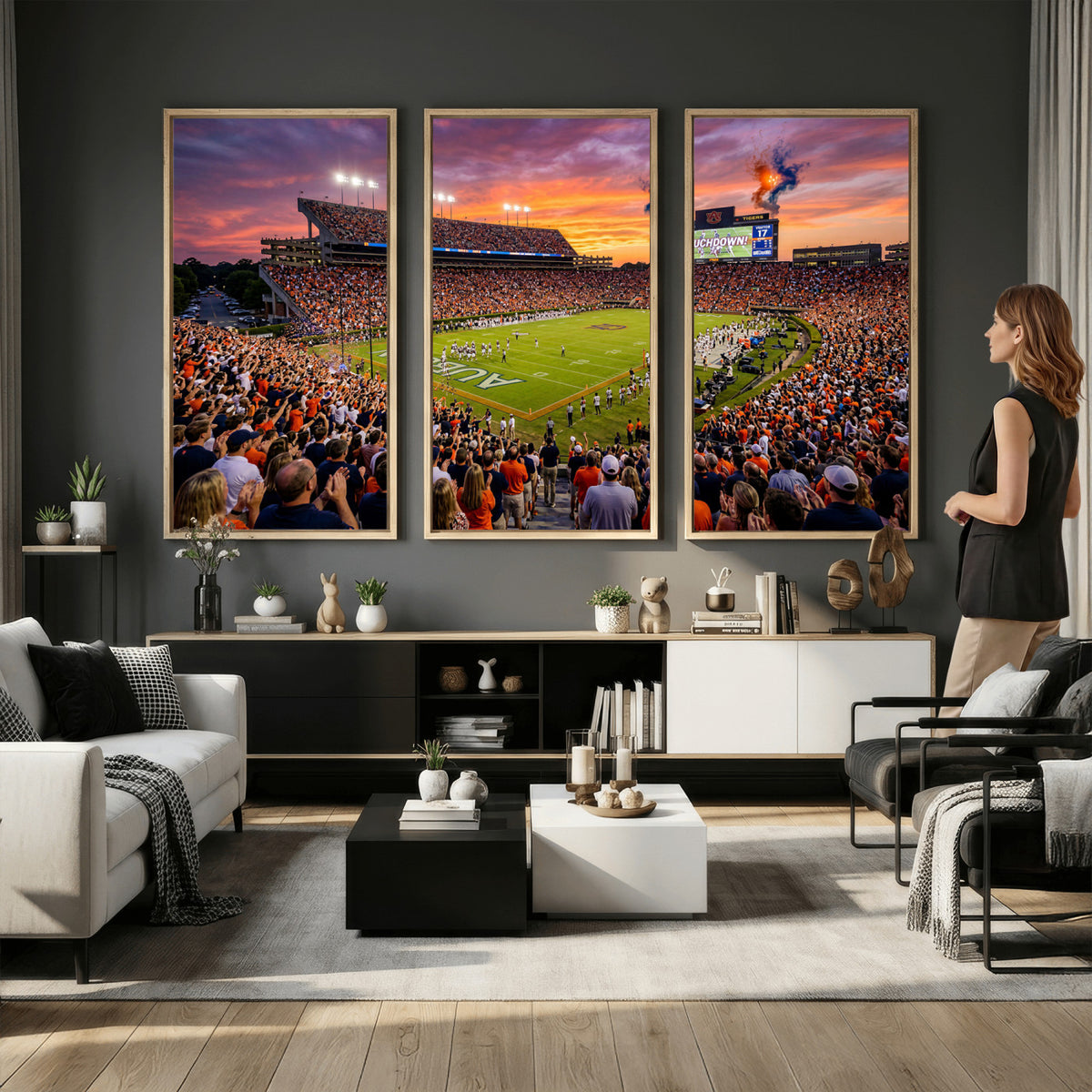 77756715-MGV-CV-36X24 - Stadium Wall Art Canvas Print