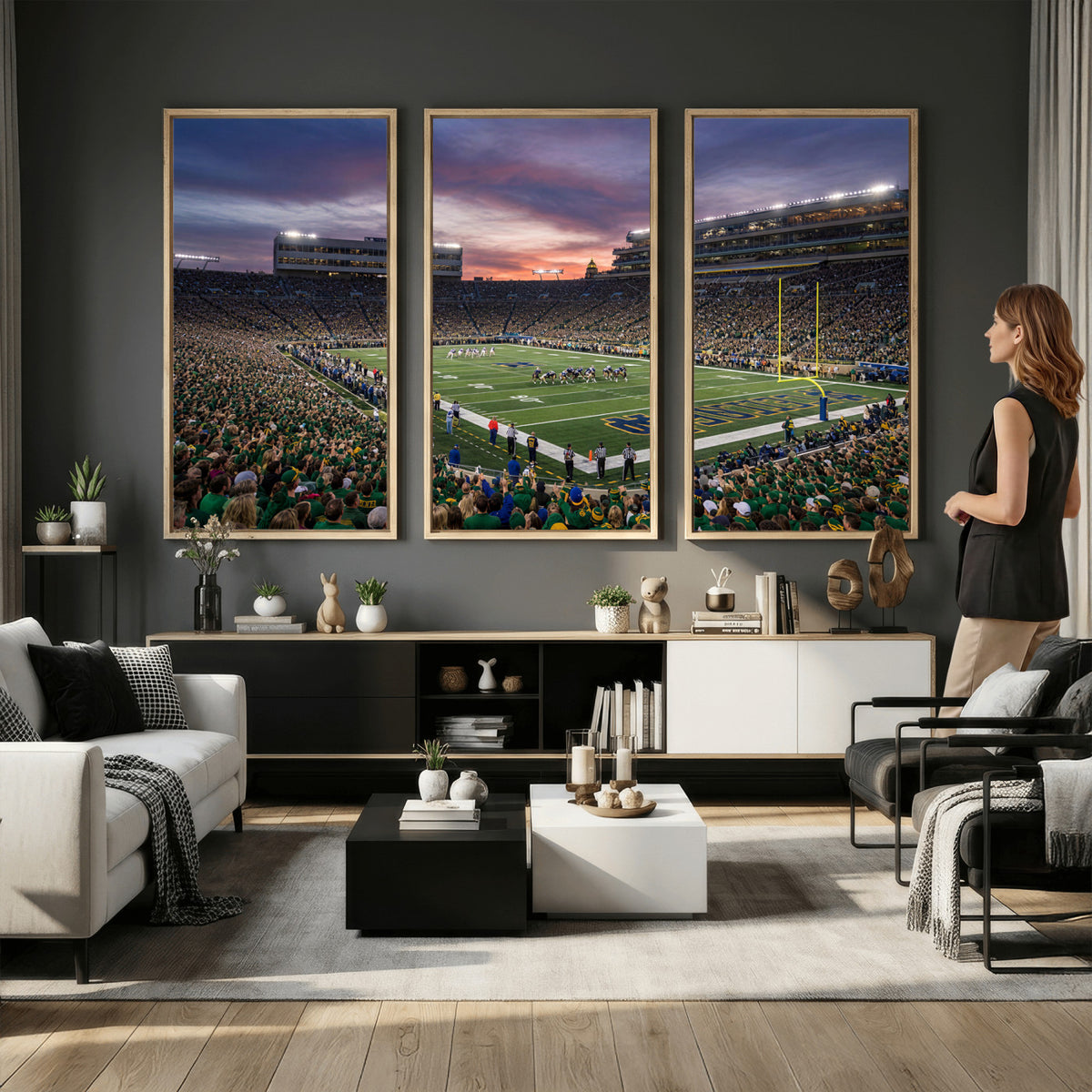 34836892-MGV-CV-36X24 - Stadium Wall Art Canvas Print