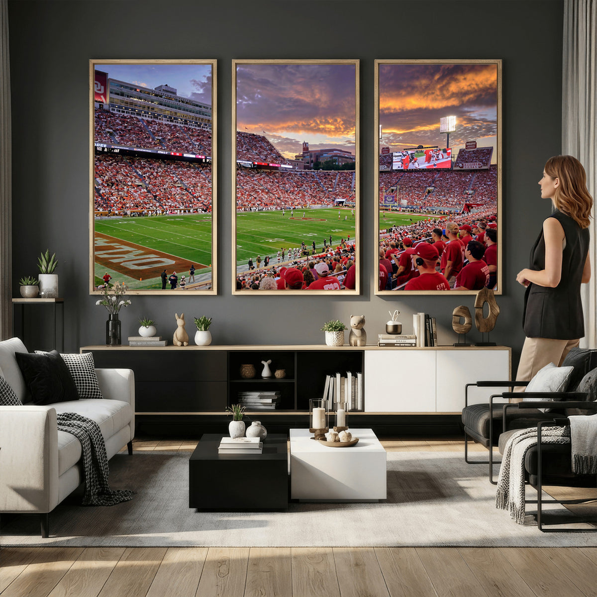 47794729-MGV-CV-36X24 - Stadium Wall Art Canvas Print