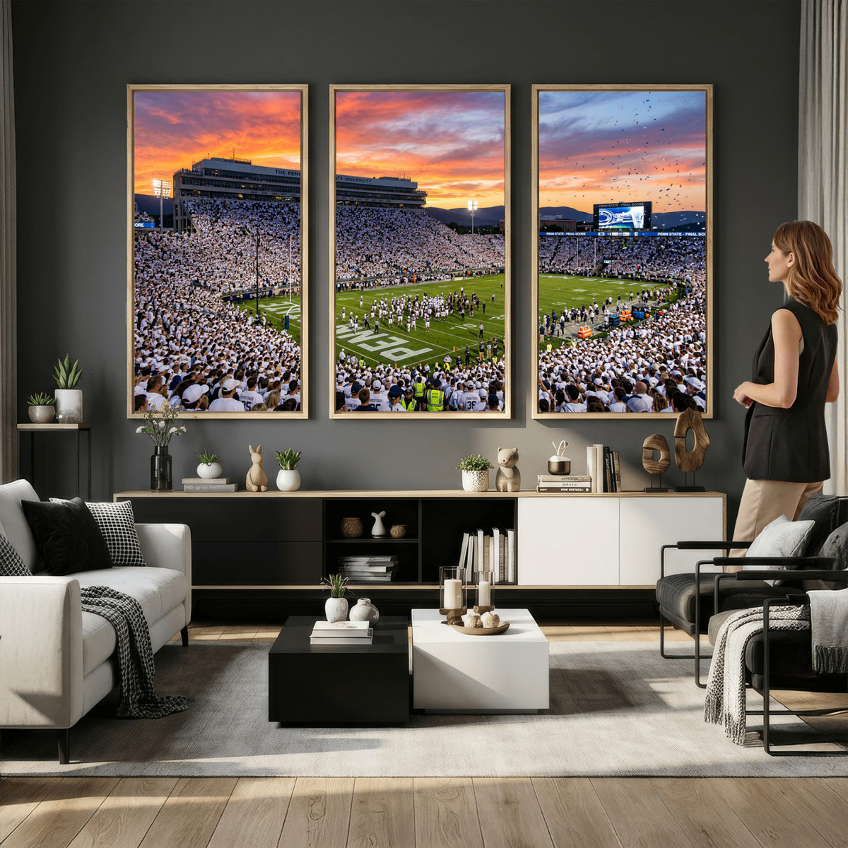 73603863-MGV-CV-36X24 - Stadium Wall Art Canvas Print