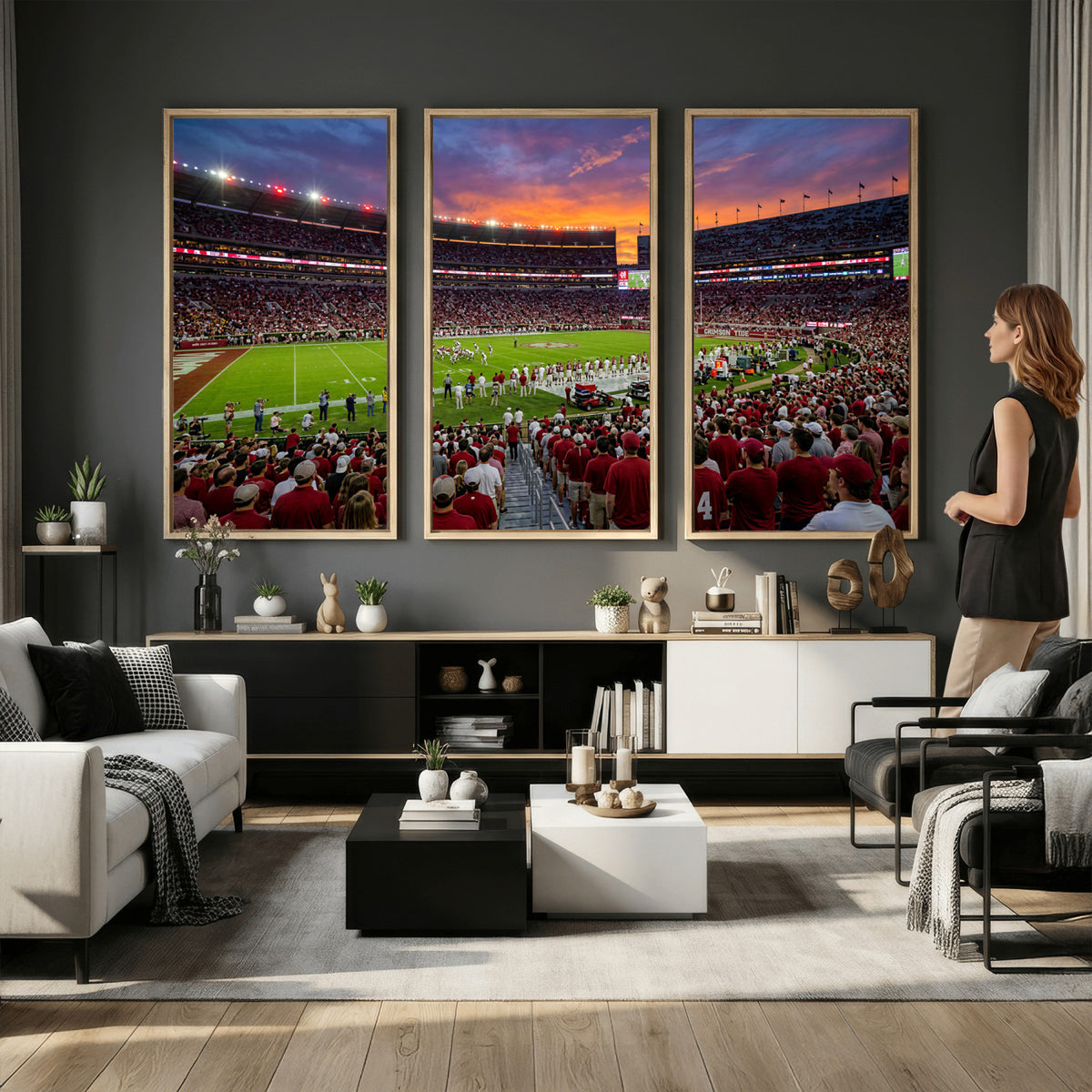 47822048-MGV-CV-36X24 - Stadium Wall Art Canvas Print