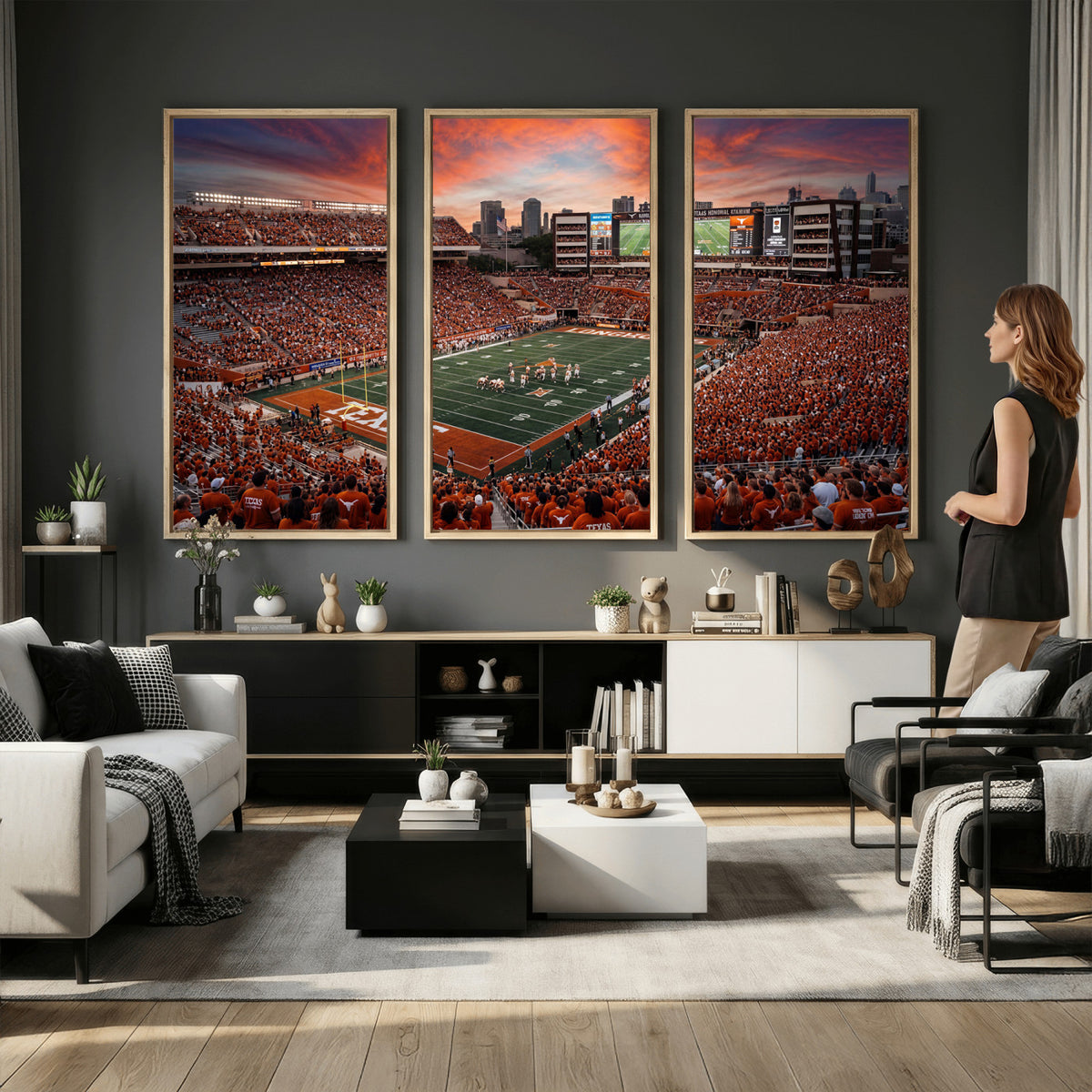68564193-MGV-CV-36X24 - Stadium Wall Art Canvas Print