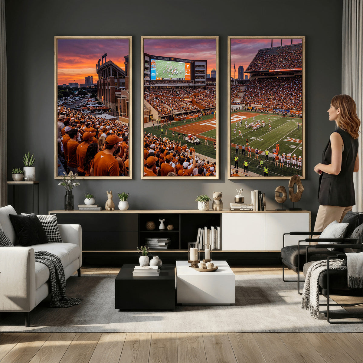 23743181-MGV-CV-36X24 - Stadium Wall Art Canvas Print