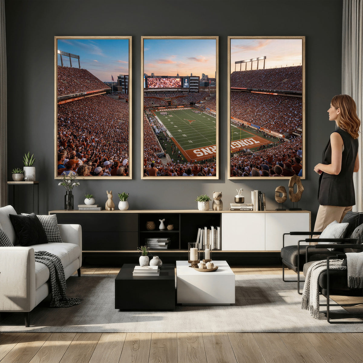 41187139-MGV-CV-36X24 - Stadium Wall Art Canvas Print