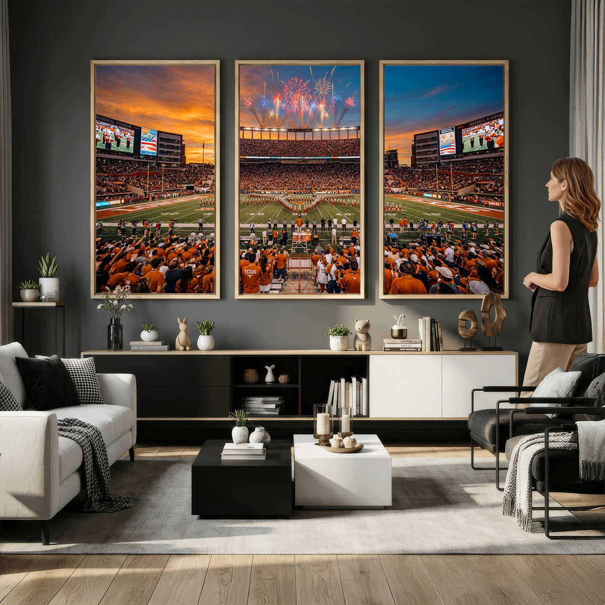 75031291-MGV-CV-36X24 - Stadium Wall Art Canvas Print