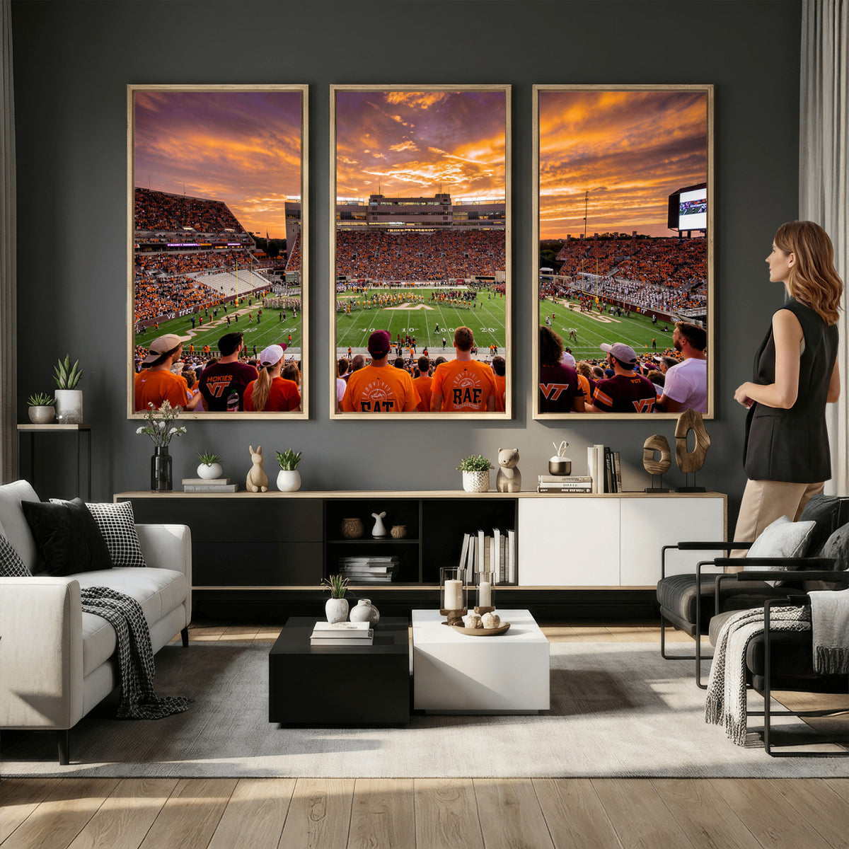 25873880-MGV-CV-36X24 - Stadium Wall Art Canvas Print
