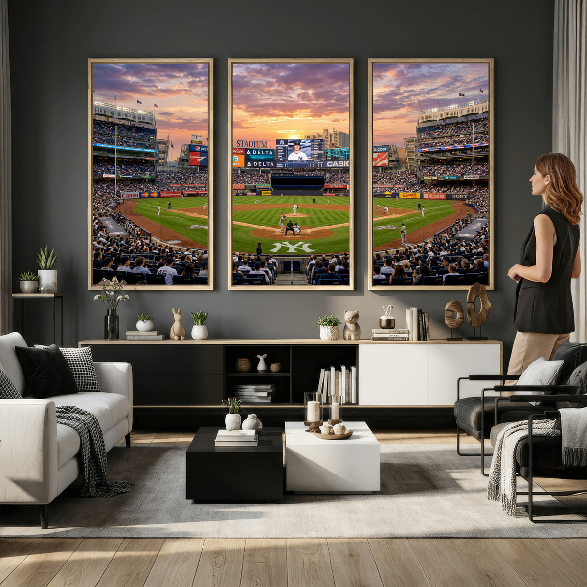 26297292-MGV-CV-36X24 - Stadium Wall Art Canvas Print