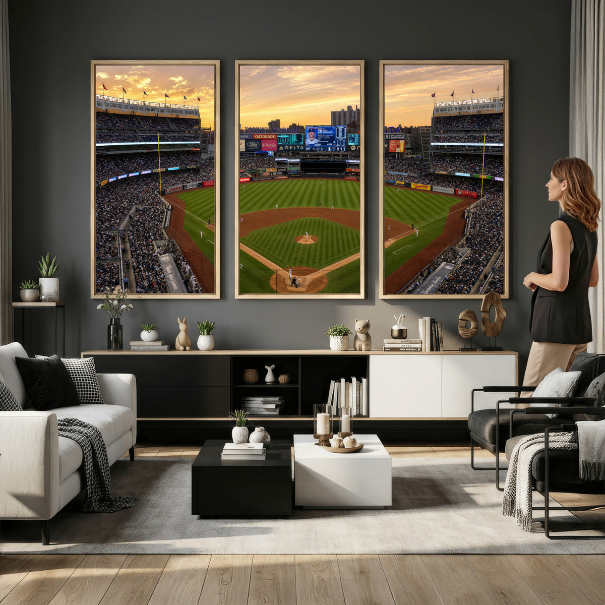 17396699-MGV-CV-36X24 - Stadium Wall Art Canvas Print