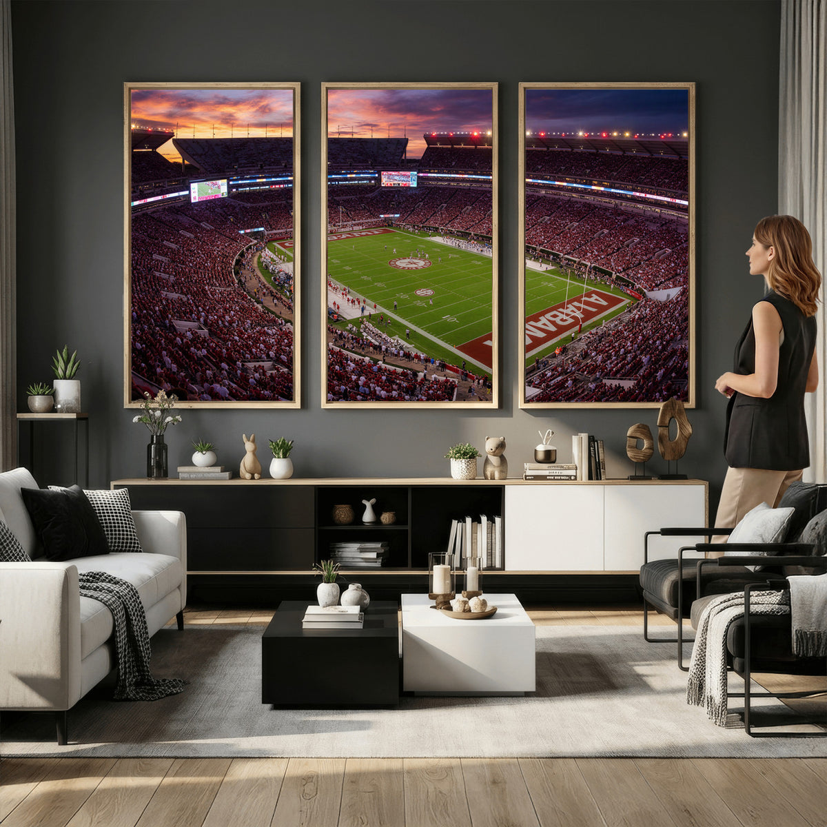 59537492-MGV-CV-36X24 - Stadium Wall Art Canvas Print