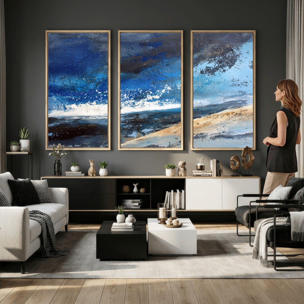 72157369-_Poster-30x20 - Extra Large Abstract Wall Art Canvas Print