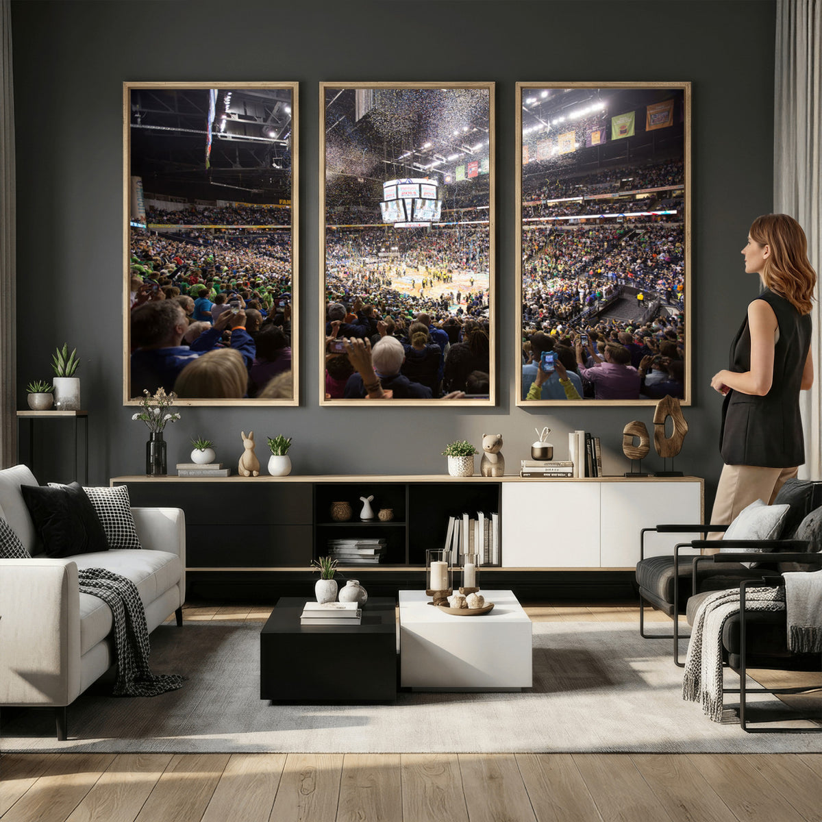 66251-MGV-CV-36X24 - Bridgestone Arena Wall Art Canvas, Nashville Predators