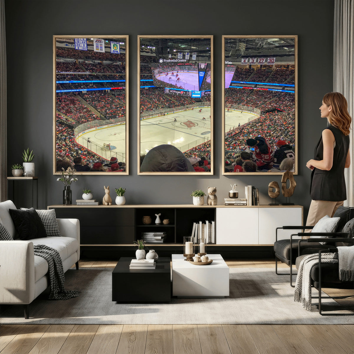 29638-MGV-CV-36X24 - Prudential Center Newark New Jersey Devils Hockey Stadium