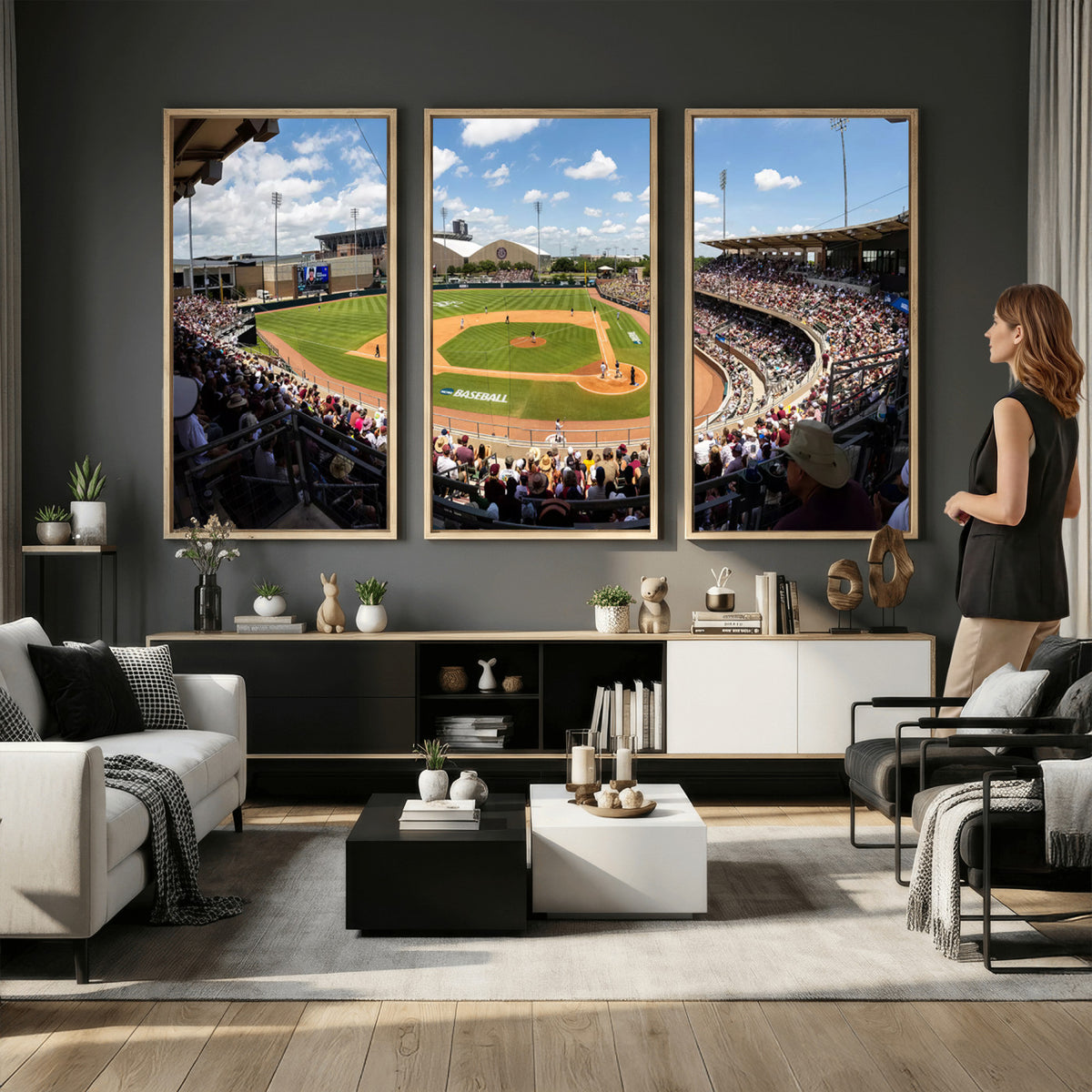 80409-MGV-CV-36X24 - The Texas A&M University Aggies Athletics Team Print