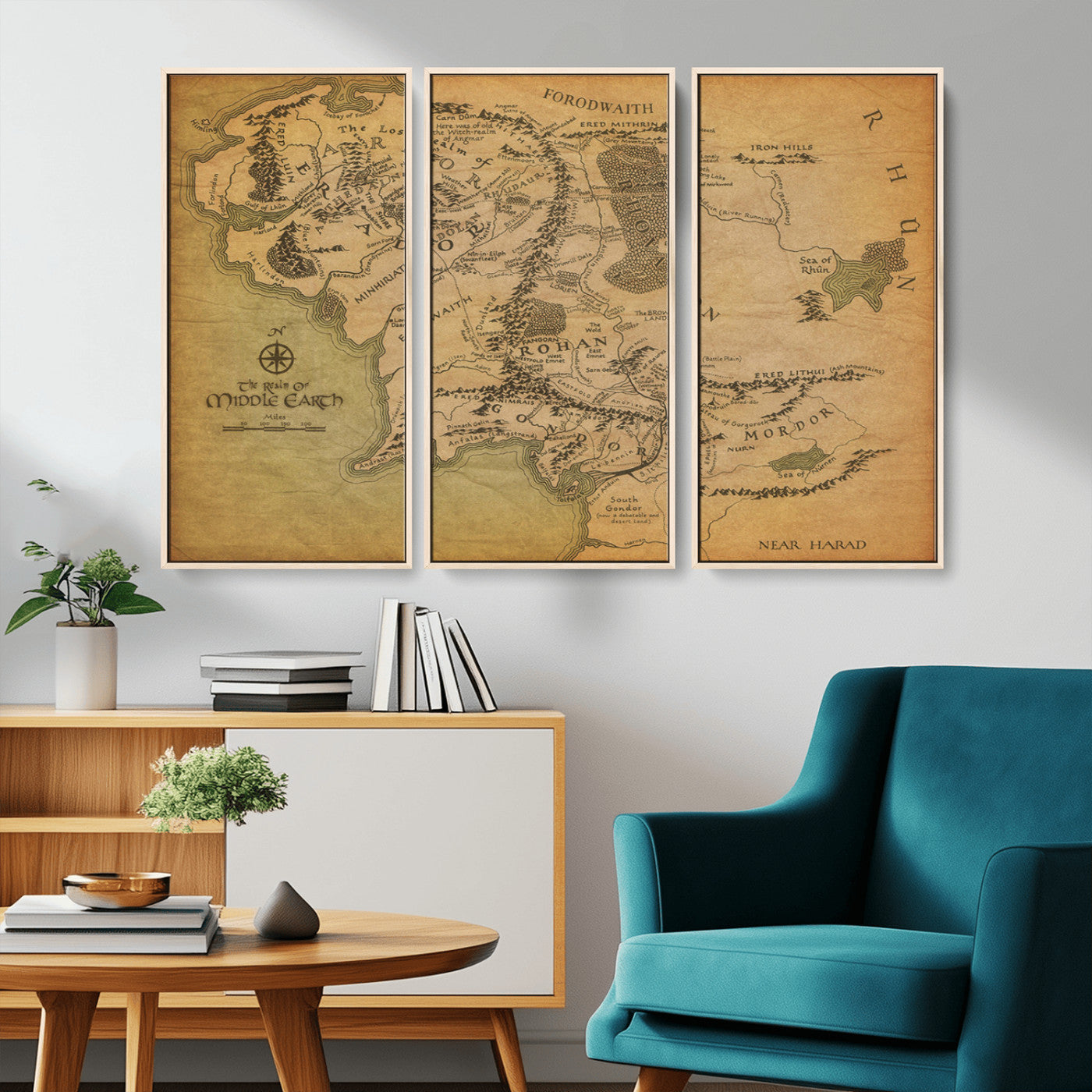 MGV-FC-48X32-3P - Push Pin World Map Canvas Print – Framed Wall Art for Couples to Track Their Travels – Anniversary