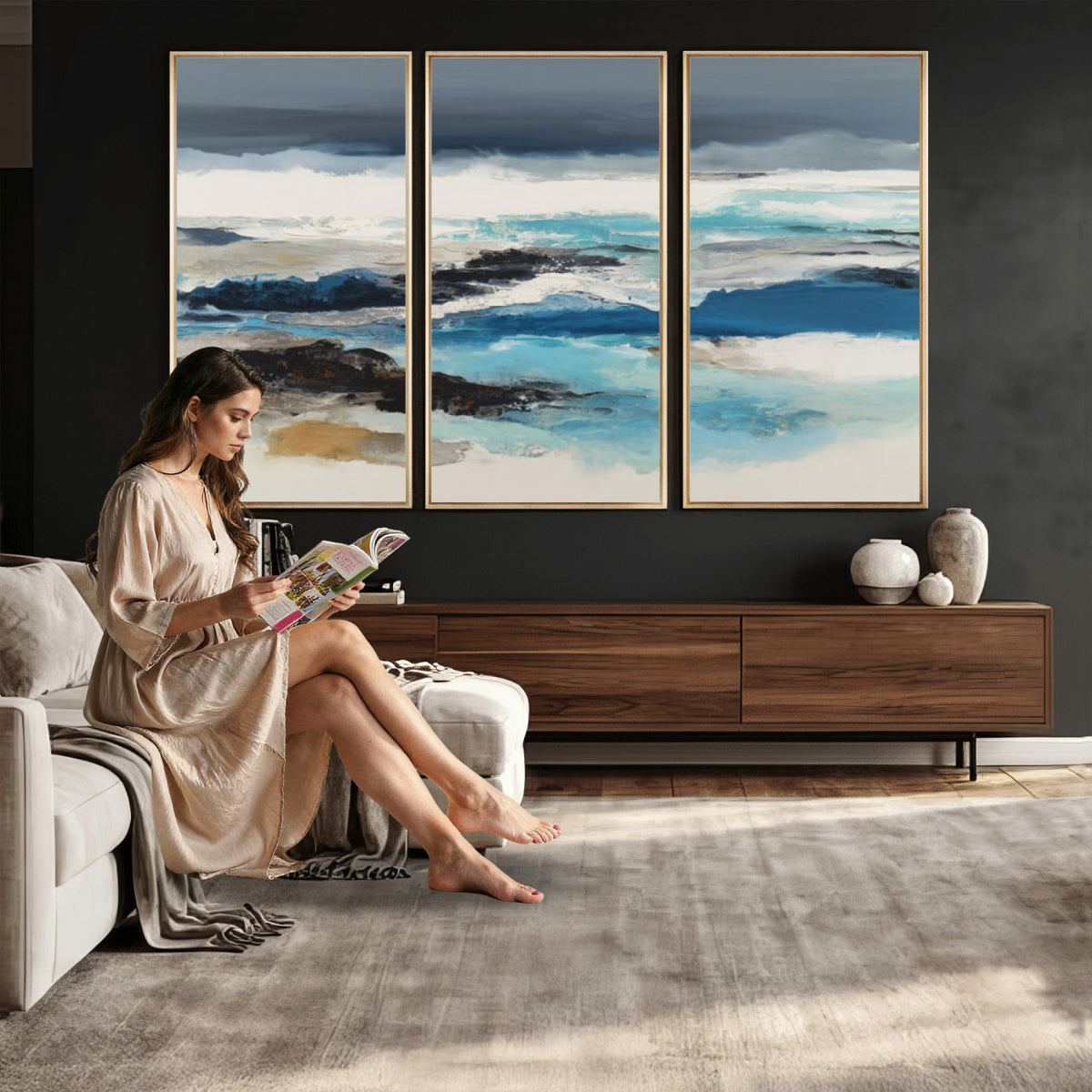 53645131-_Poster-30x20 - Extra Large Abstract Wall Art Canvas Print