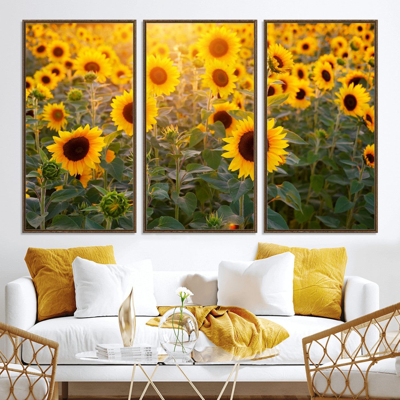 53685-MGV-CV-36X24-Sunflower Sunshine Wall Art Canvas Print