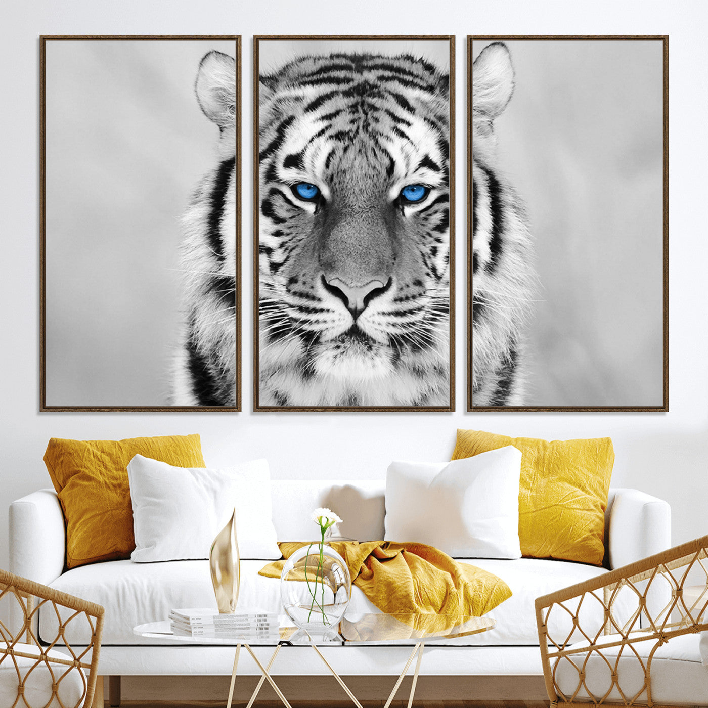 46396-MGV-CV-36X24-Tiger Canvas Artwork Wall Art Print