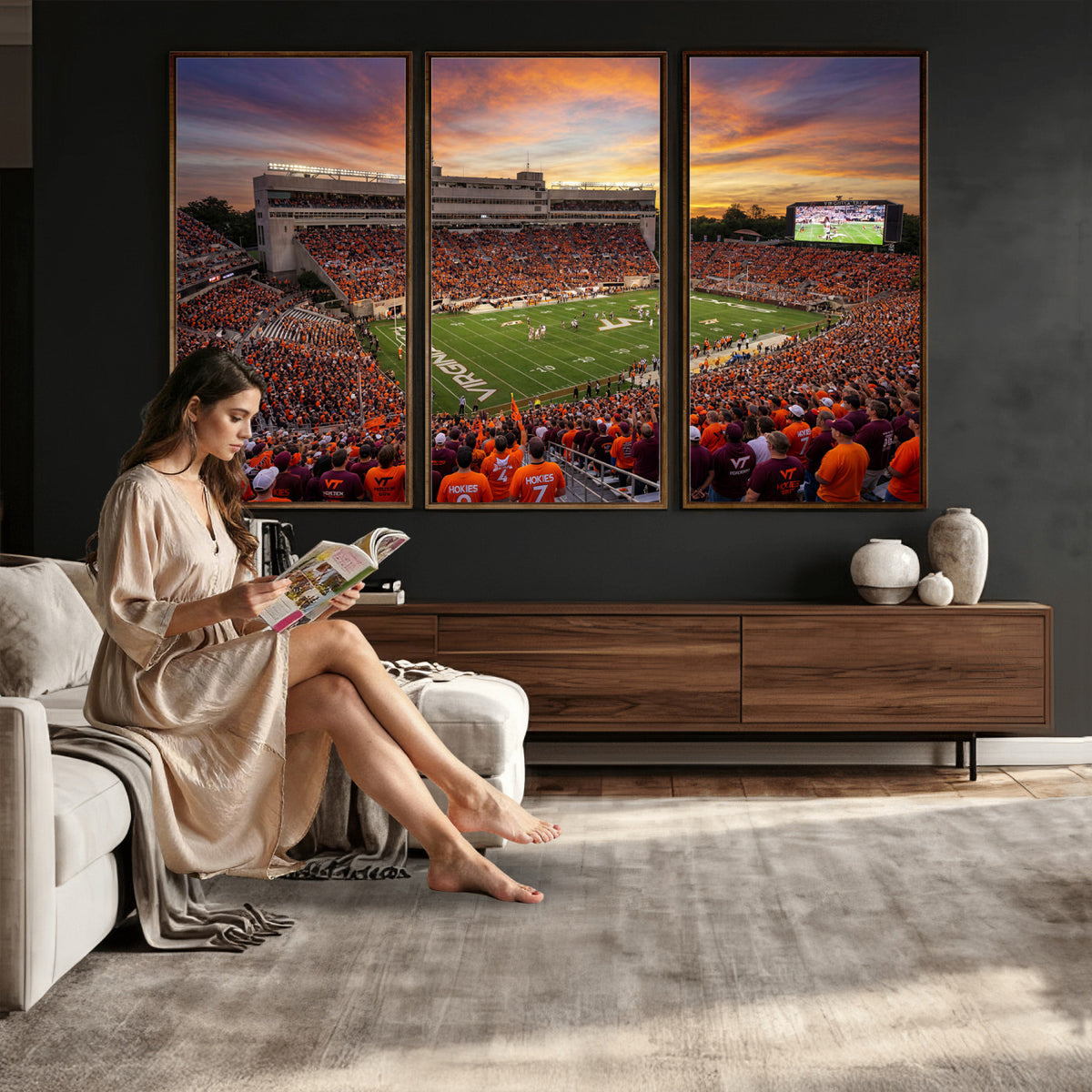 23178259-MGV-CV-36X24 - Stadium Wall Art Canvas Print