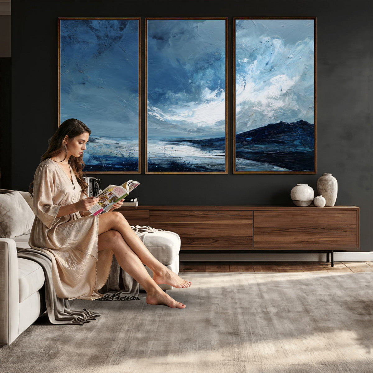 66685630-_Poster-30x20 - Extra Large Abstract Wall Art Canvas Print