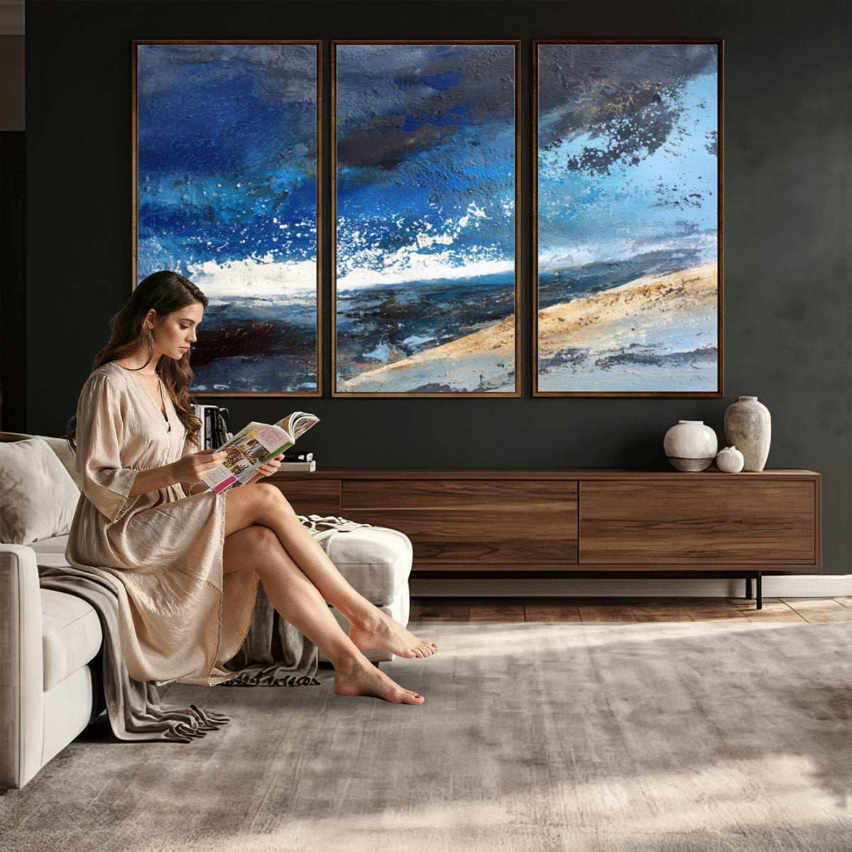 72157369-_Poster-30x20 - Extra Large Abstract Wall Art Canvas Print