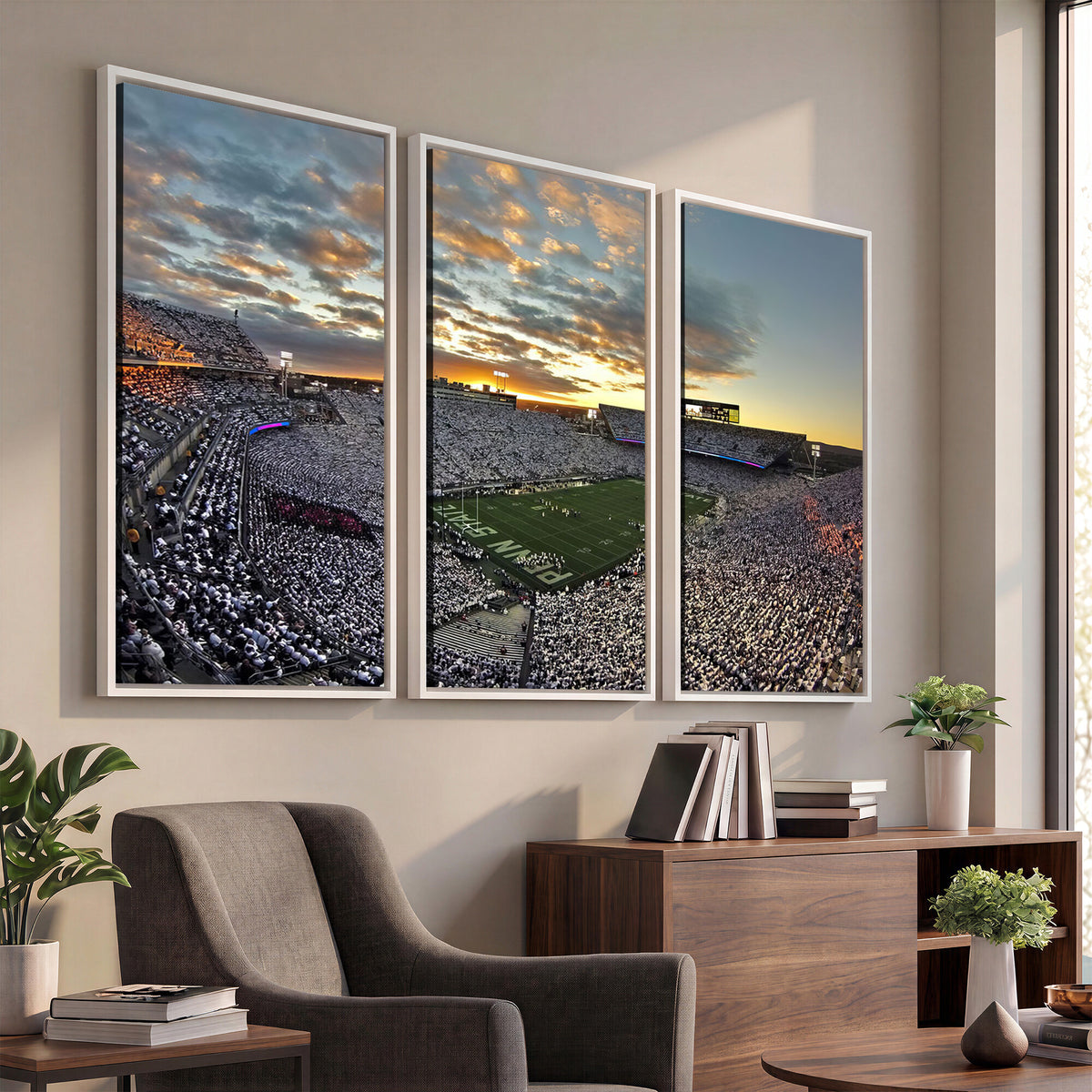 38807-MGV-CV-36X24 - Beaver Stadium Wall Art, Penn State Stadium Wall Art | Penn State Nittany Lions Football
