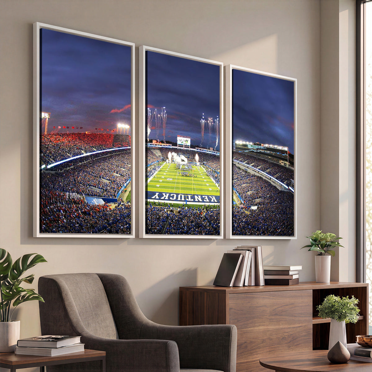 26008-MGV-CV-36X24 - Kroger Field Canvas Wall Art, Kentucky Stadium Wall Art