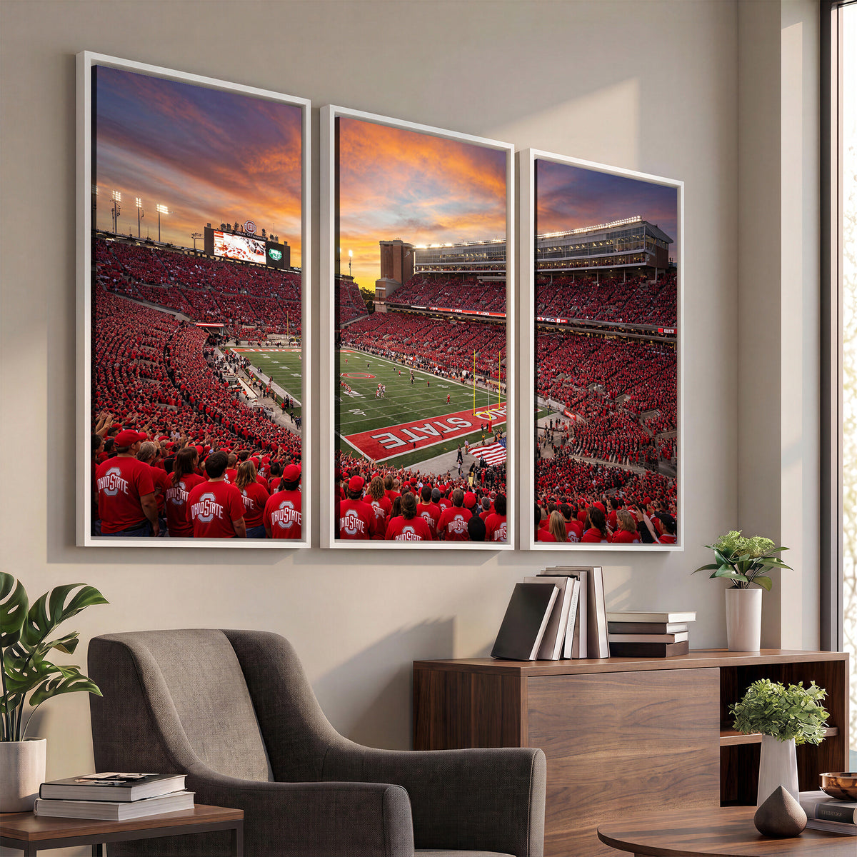 73119077-MGV-CV-36X24 - Stadium Wall Art Canvas Print