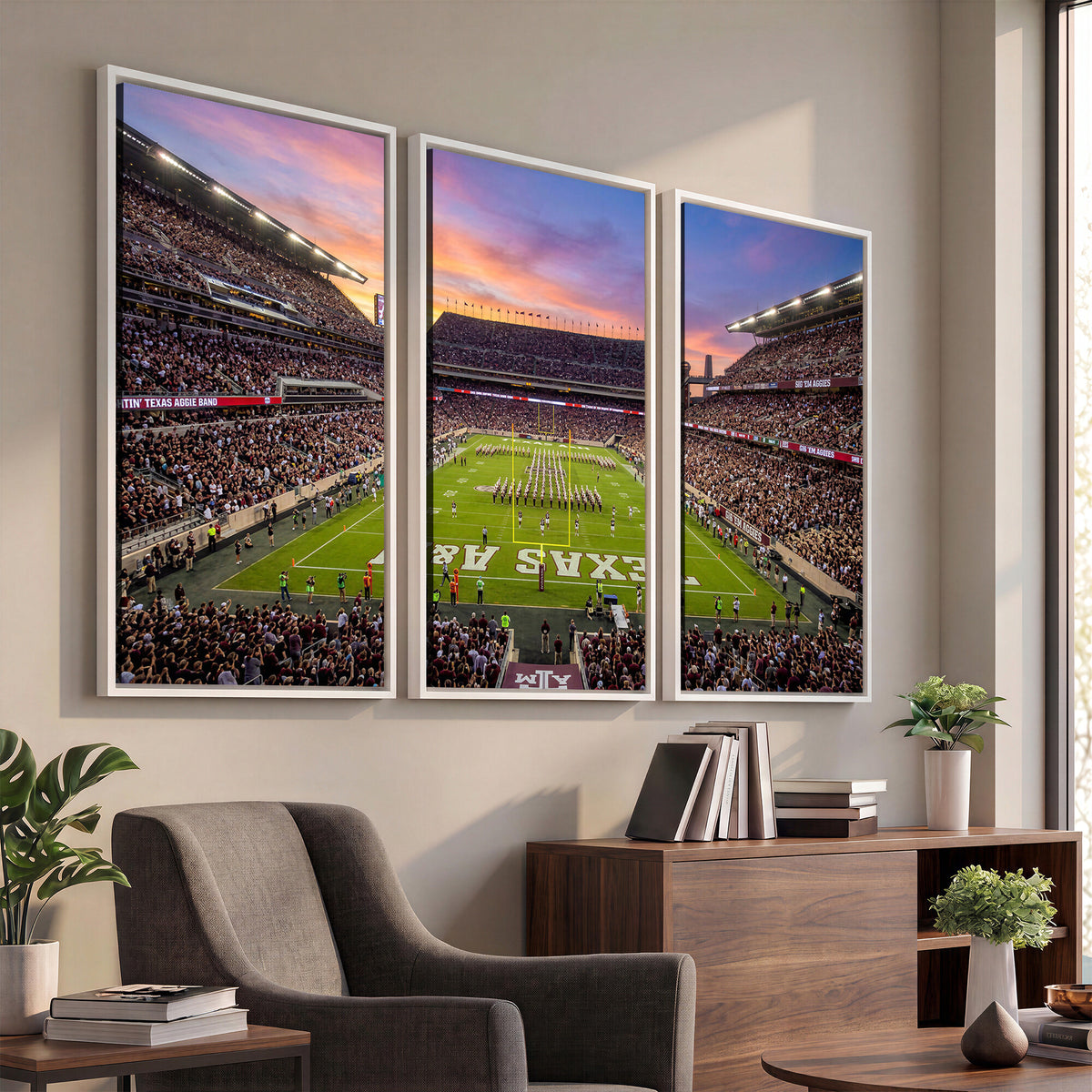 65952219-MGV-CV-36X24 - Stadium Wall Art Canvas Print