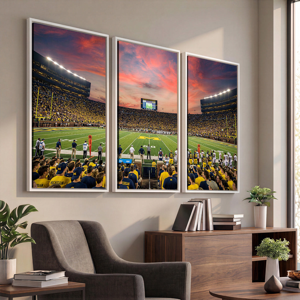 47185949-MGV-CV-36X24 - Stadium Wall Art Canvas Print
