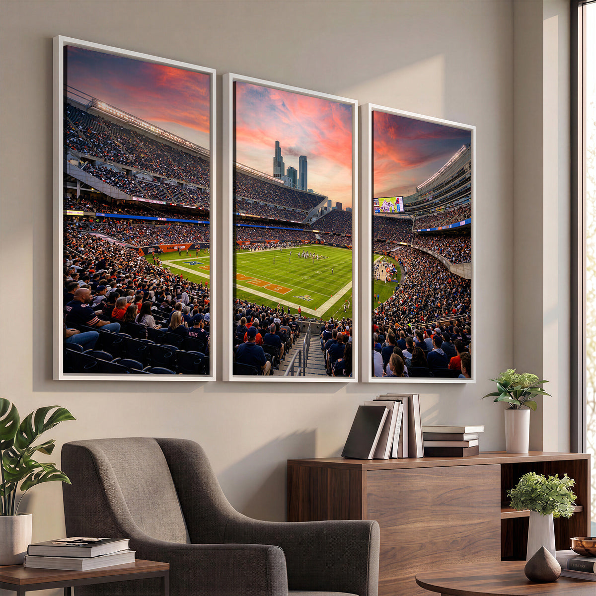 38873544-MGV-CV-36X24 - Stadium Wall Art Canvas Print