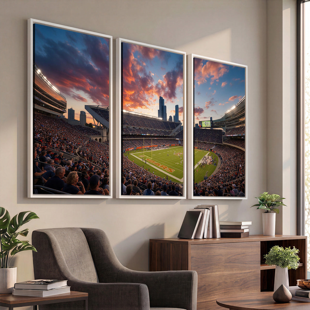21104528-MGV-CV-36X24 - Stadium Wall Art Canvas Print