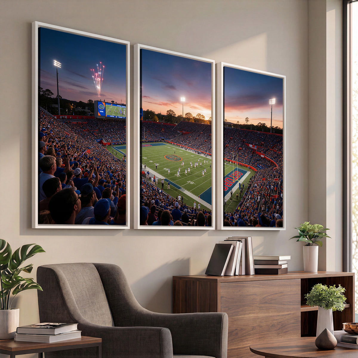 76151234-MGV-CV-36X24 - Stadium Wall Art Canvas Print