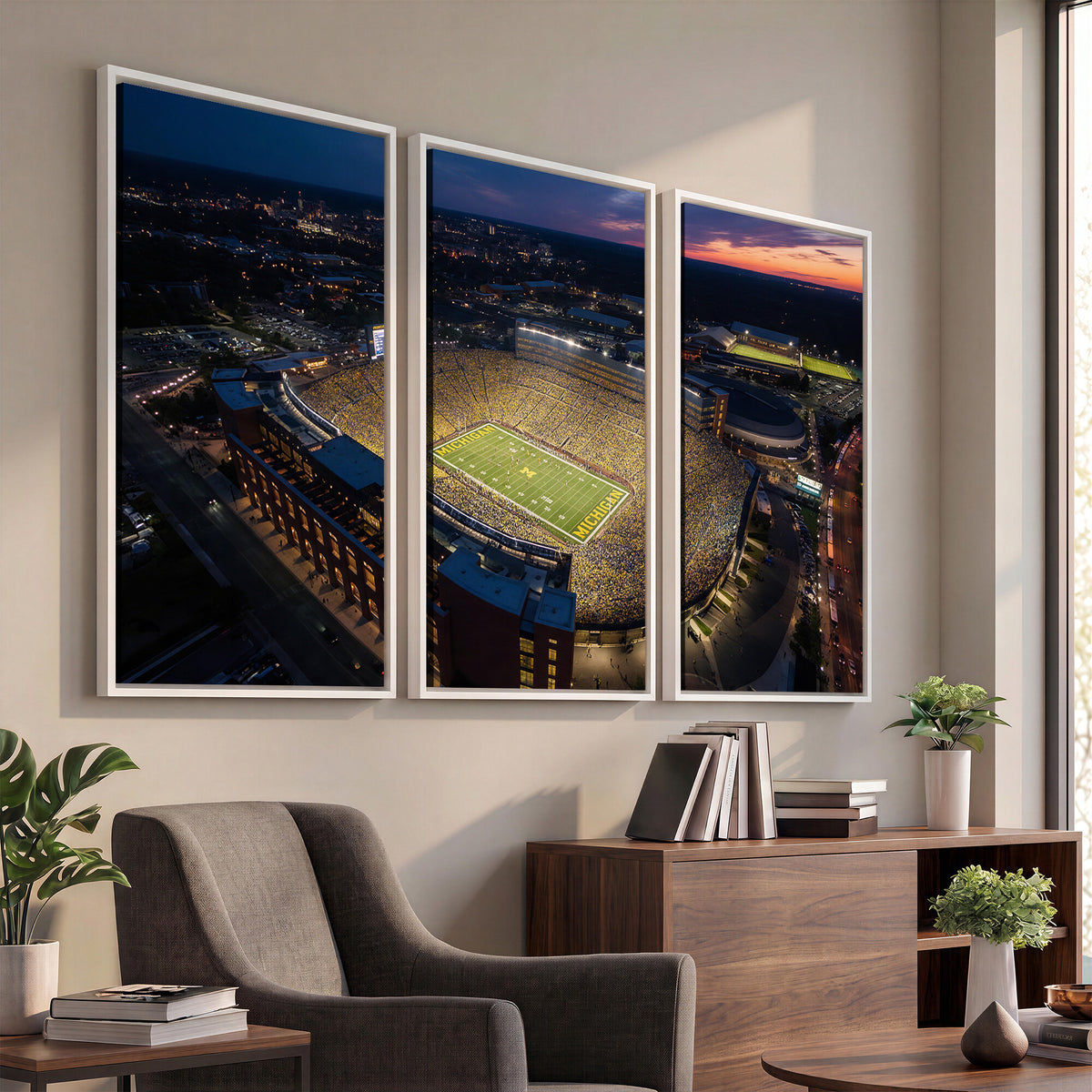 61127284-MGV-CV-36X24 - Stadium Wall Art Canvas Print