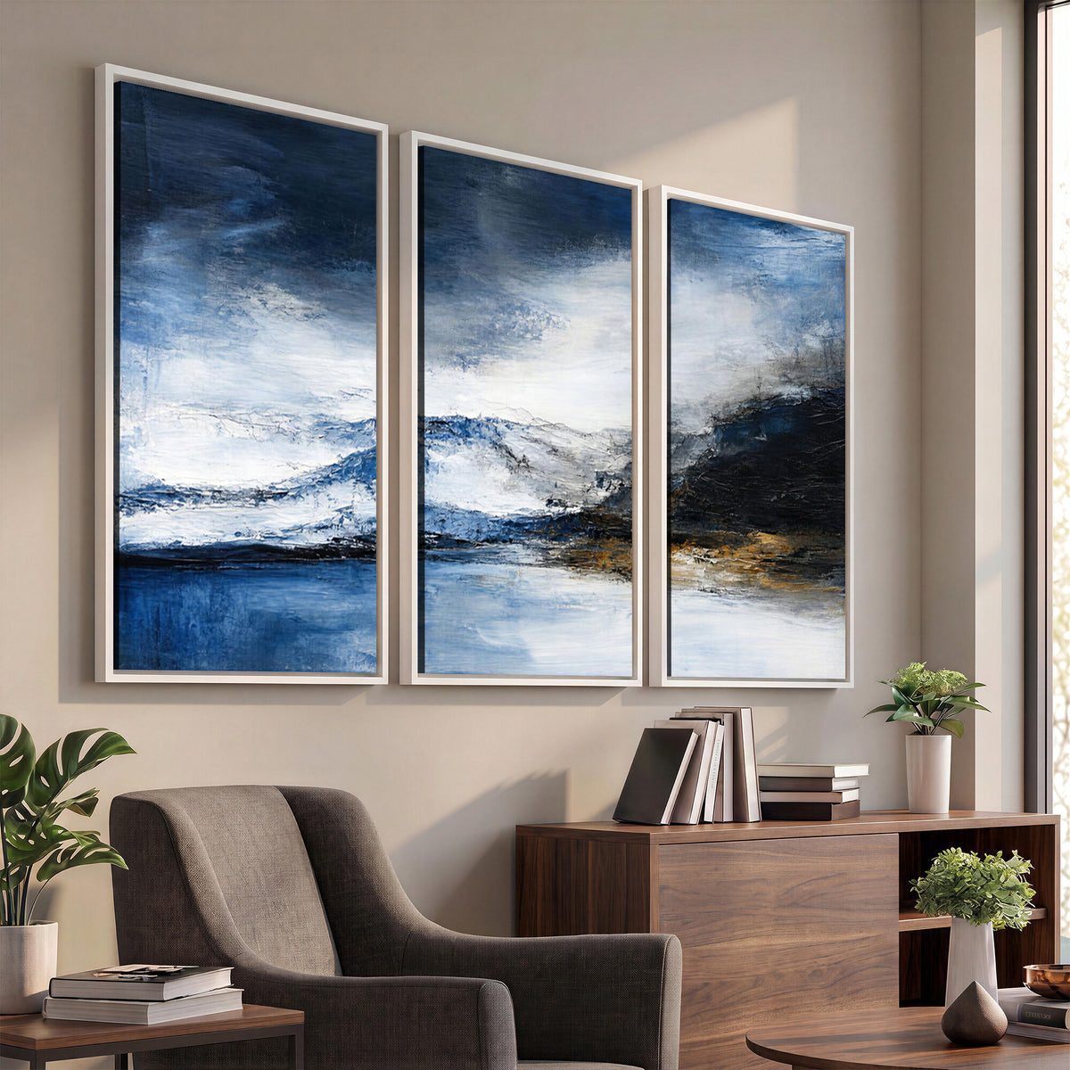 48142030-MGV-CV-36X24 - Extra Large Abstract Wall Art Canvas Print
