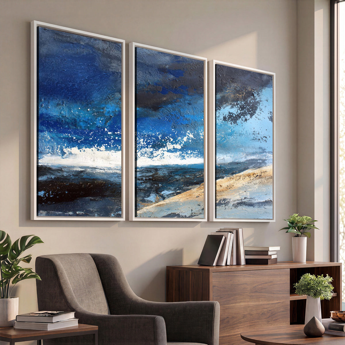 72157369-MGV-CV-36X24 - Extra Large Abstract Wall Art Canvas Print