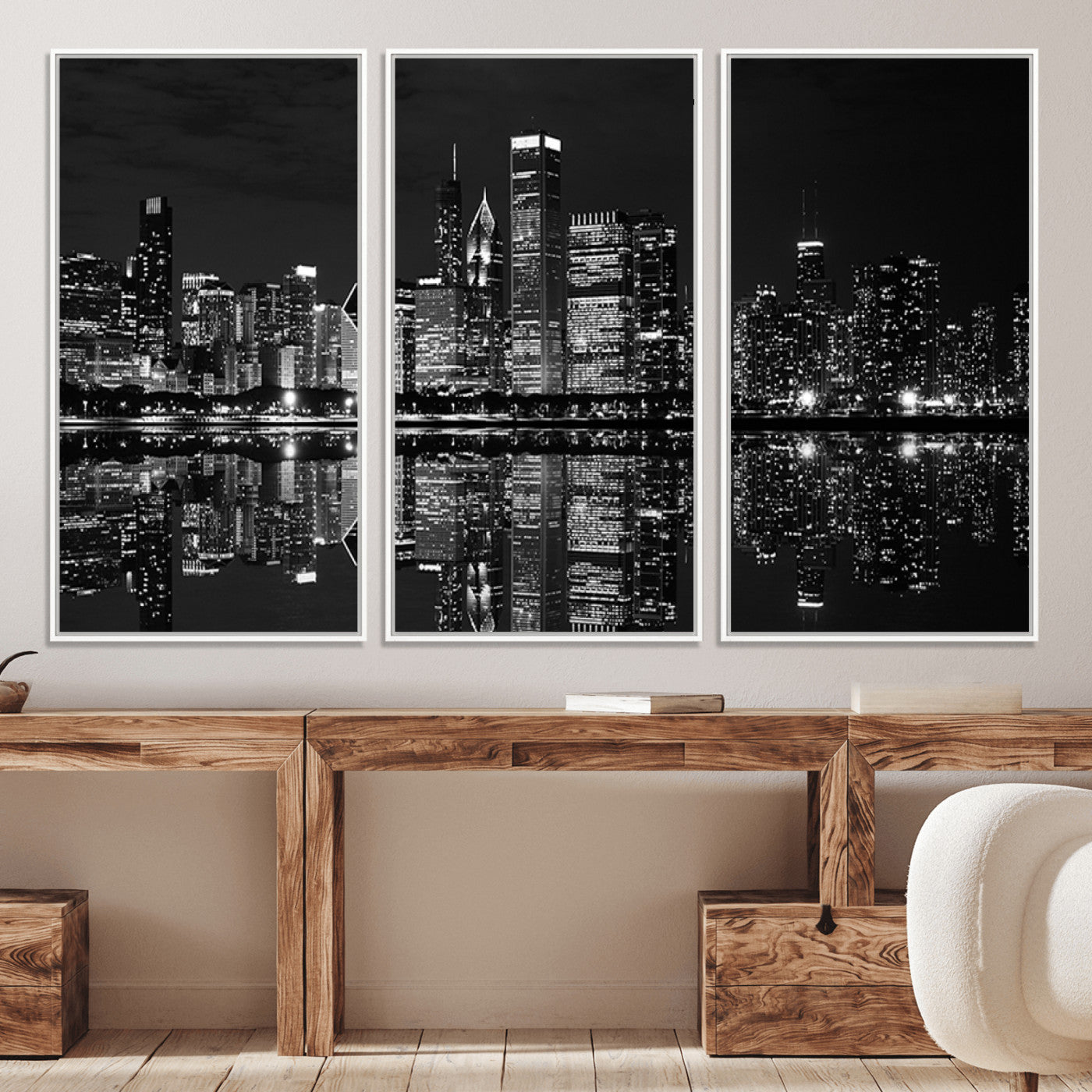 15050-MGV-CV-36X24-Chicago Wall Art Canvas Print