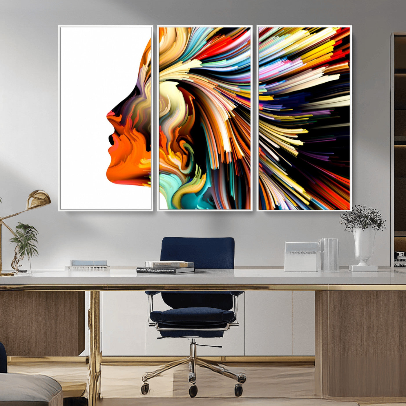 MGV-FC-48X32-3P - Profile Colors Canvas Print