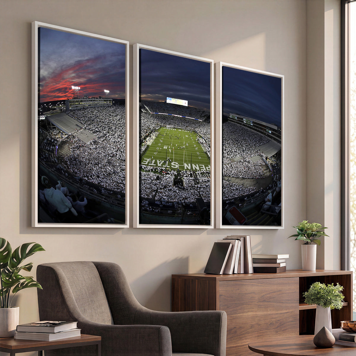 59877-MGV-CV-36X24 - Penn State University Nittany Lions Football Team Print