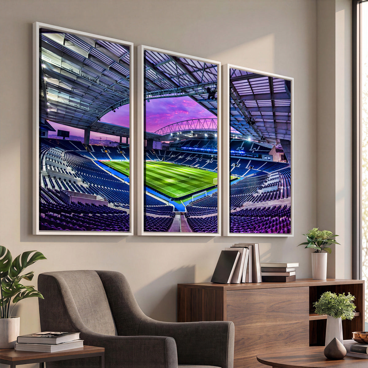 10851-MGV-CV-36X24 - FC Porto Soccer Team Print Canvas, Dragon Stadium Wall Art