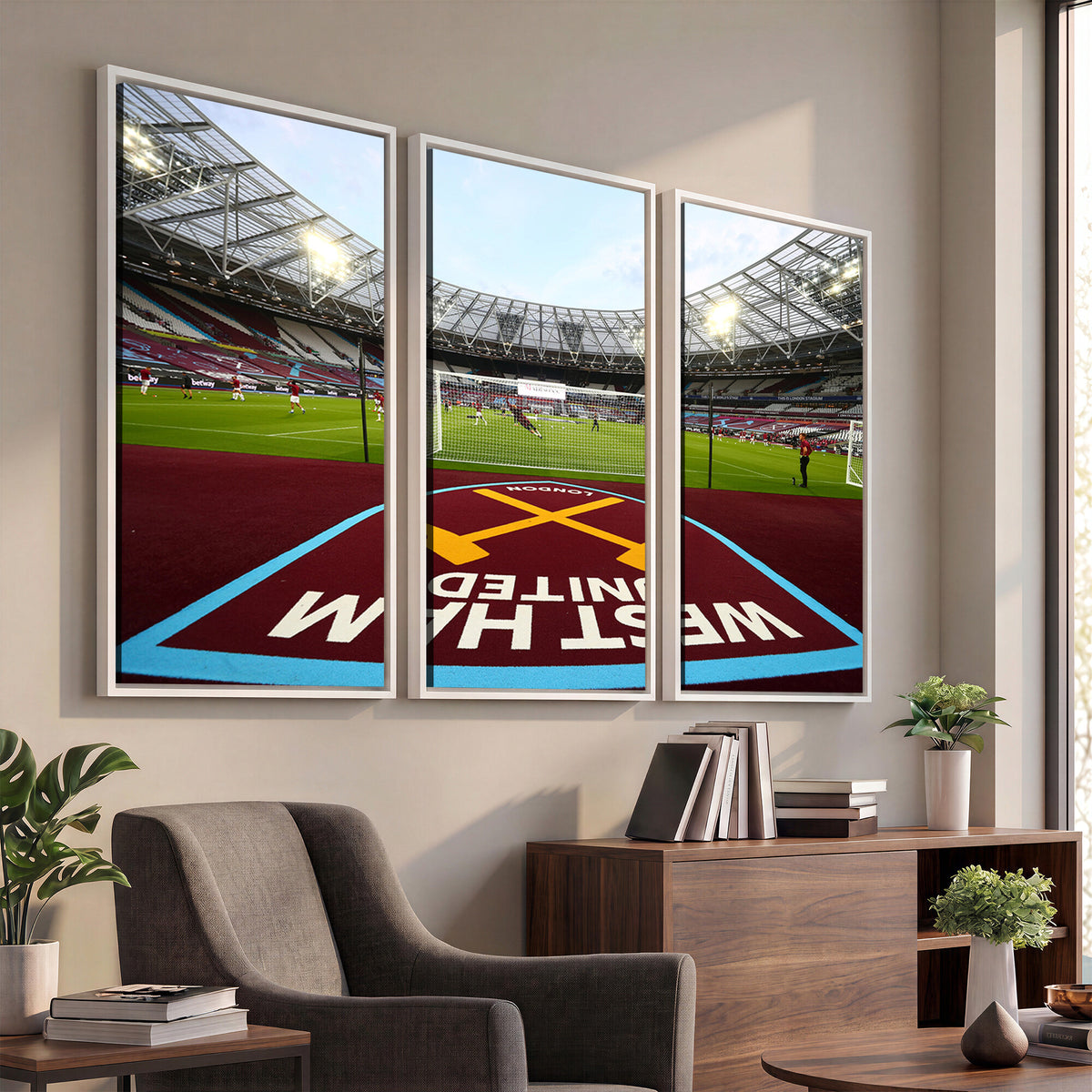 77367-MGV-CV-36X24 - West Ham United FC Stadium Canvas Wall Art, London Stadium