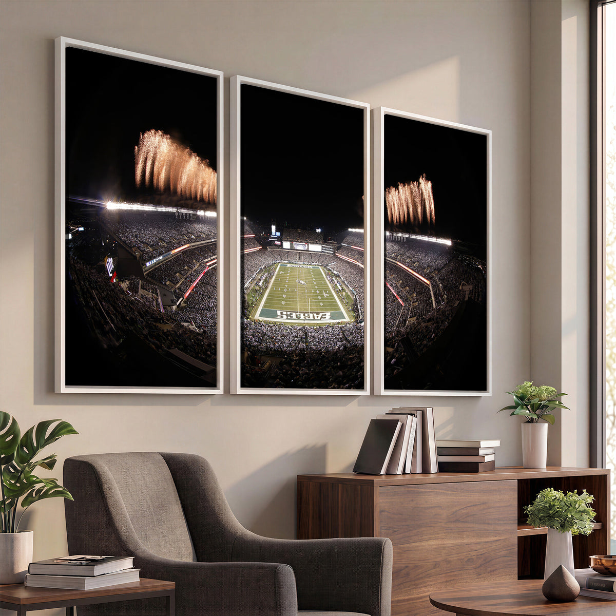 48893-MGV-CV-36X24 - Eagles Field Stadium Wall Art, Lincoln Financial Field