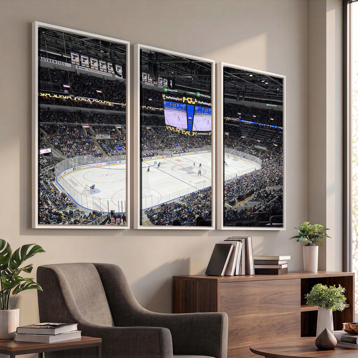 75222-MGV-CV-36X24 - Enterprise Center Missouri St. Louis Blues Hockey Stadium